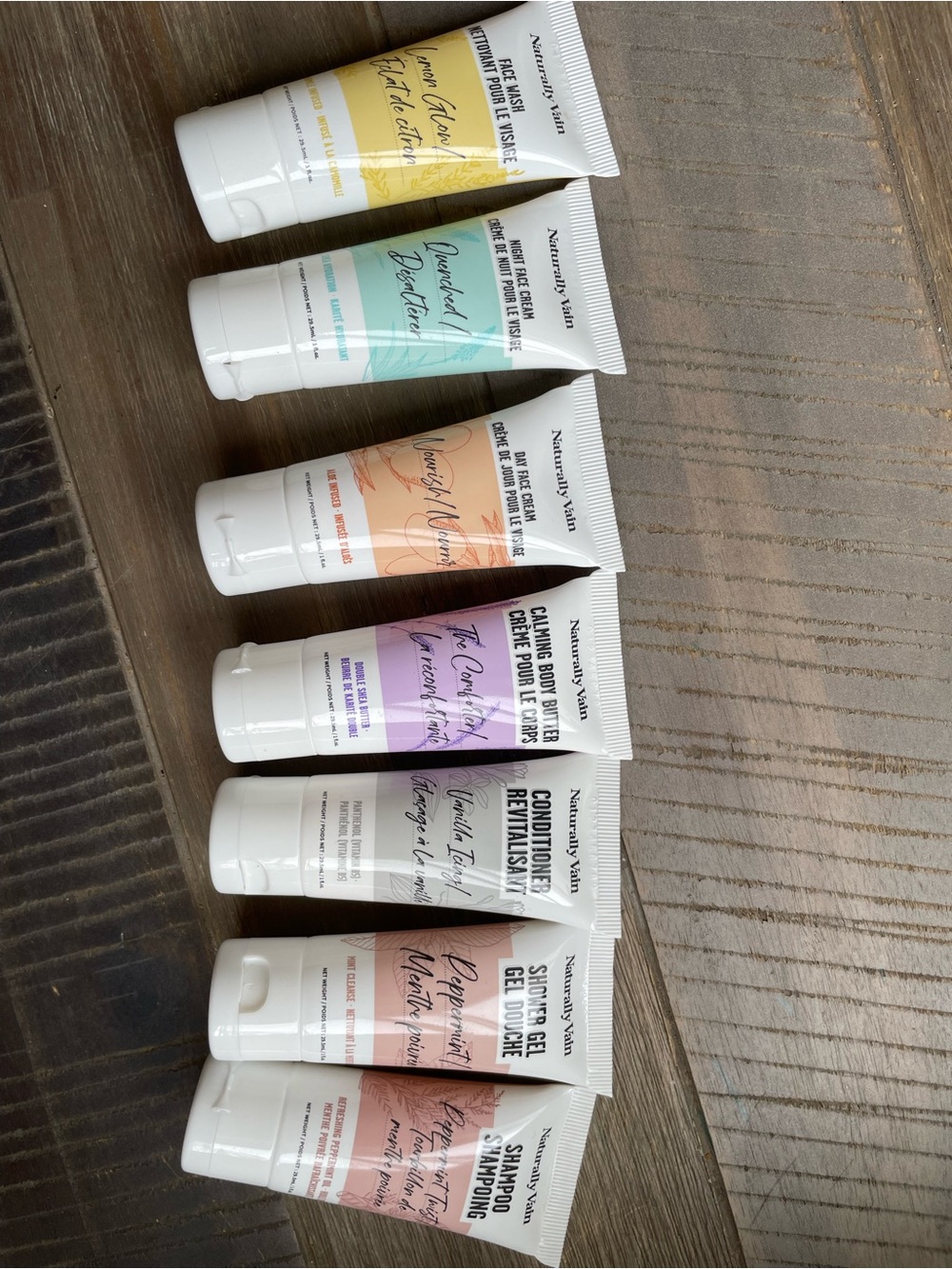 Naturally Vain Travel Size Hair Body & Skin Care Set - Plant based formula NEW✨